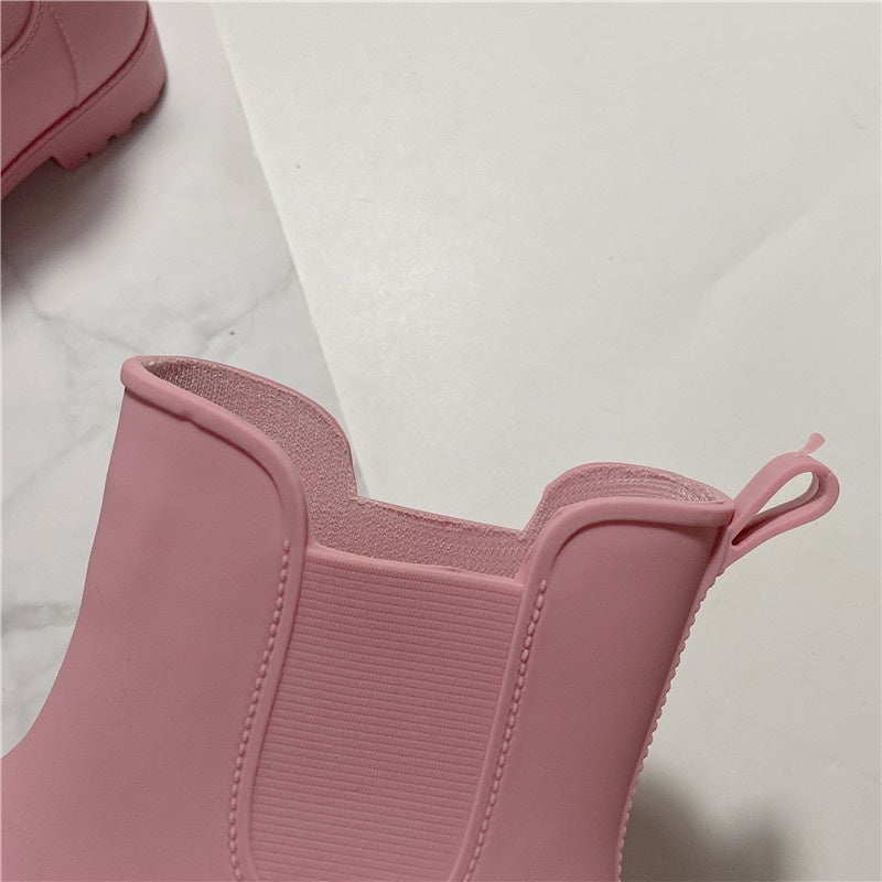 Stivali da pioggia corti e casual antiscivolo