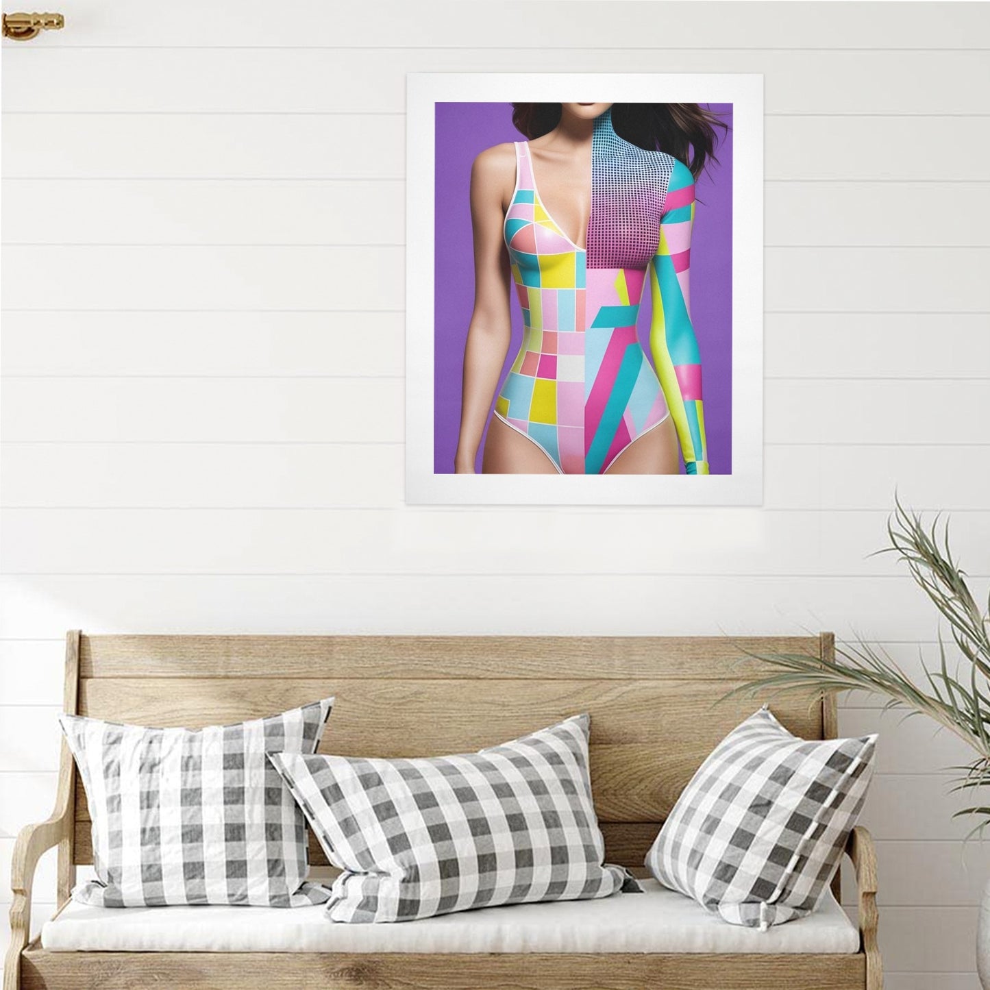 Trittico Artistico, stampe su tela "Pop Art"