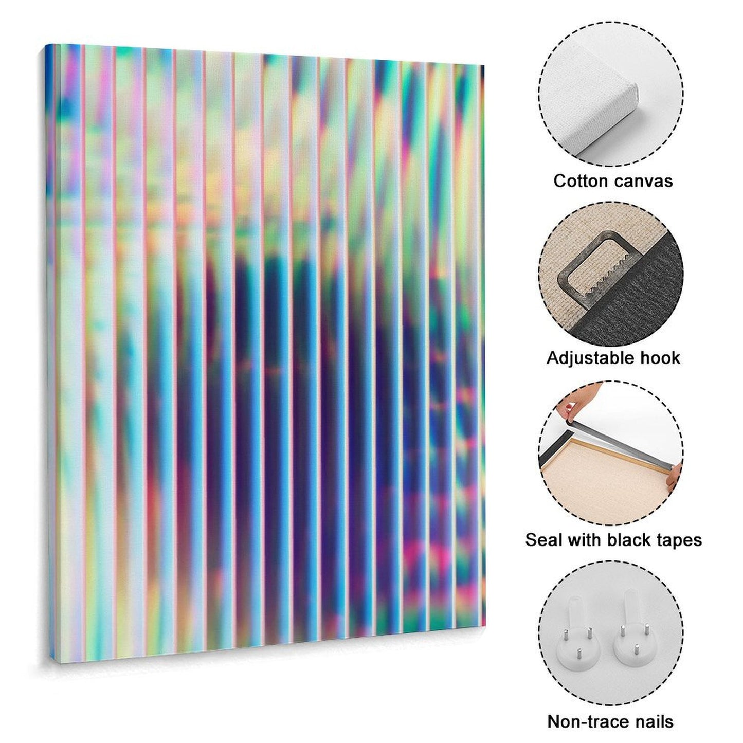 Stampa su tela "Ipnotiche Teorie"