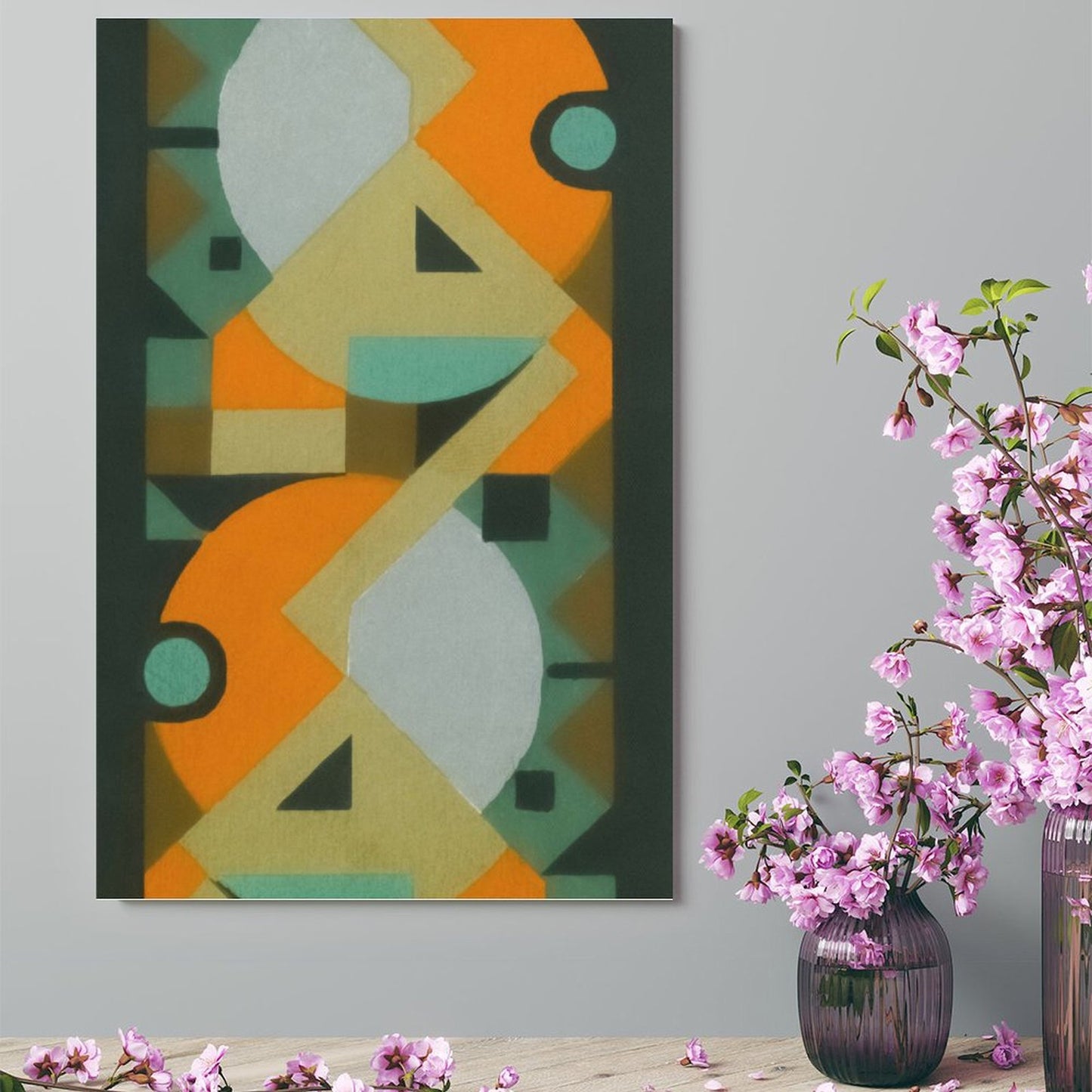 Stampa su tela "Astratti d'Autore"