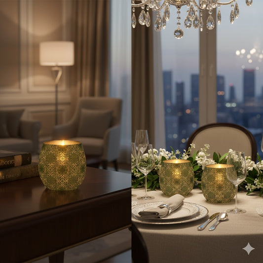 Porta Candela “Vortice d’Oro nel Bosco Profondo”