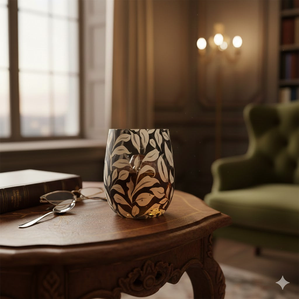 “Bicchieri Botanical Noir – FEI ADLER Luxury Glass Set”